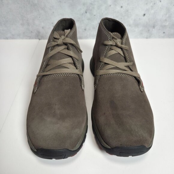 Eddie Bauer M.Travex Departure Chukka Shoes Fossil Mens Size 9 Suede Casual - Picture 2 of 10